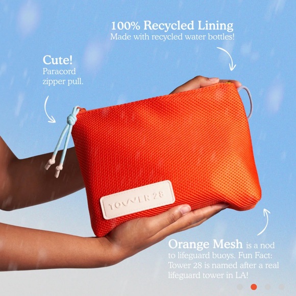 Tower 28 SOS (Store. Our. Stuff.) Makeup Bag - Picture 2 of 4